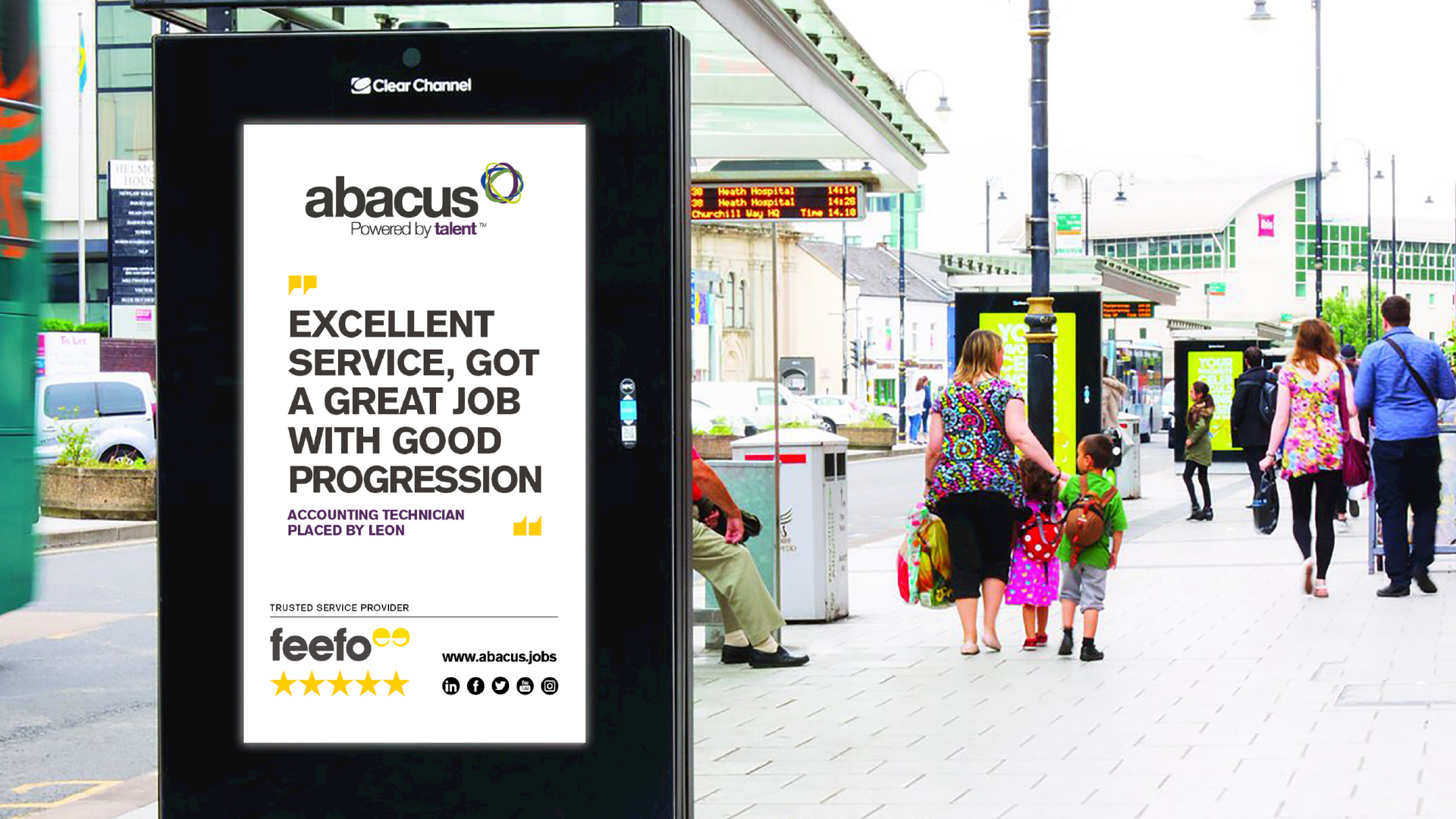 Belfast based ad campaign designed by Liam Mulherin