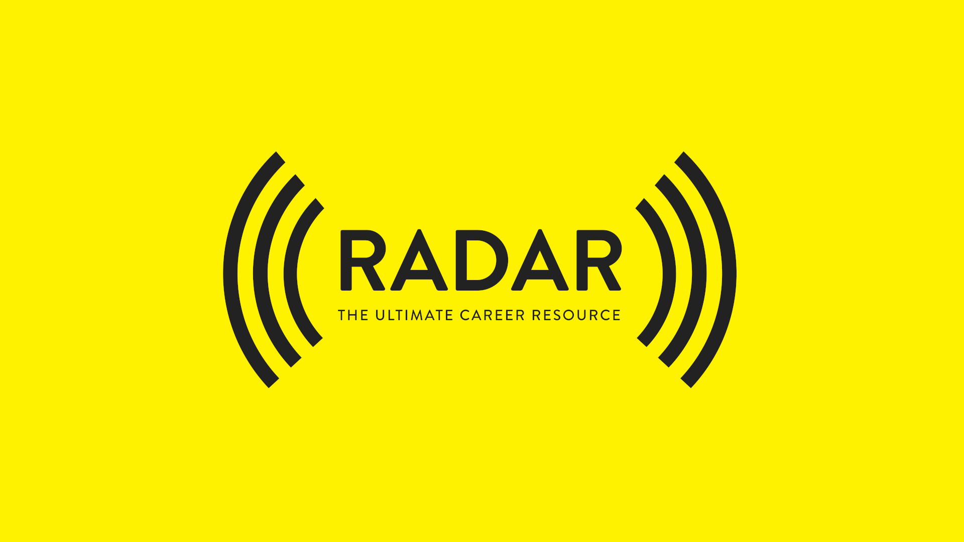 Radar brand design by Gillian Heron