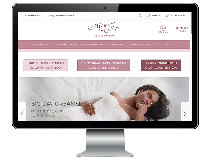 marie me bridal a wedding dress company